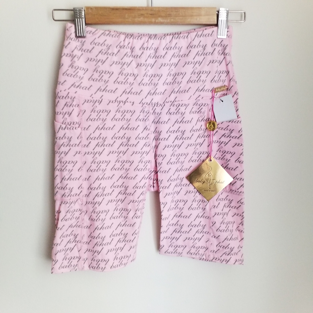 NWT Baby Phat High Rise Bike Shorts Size Small